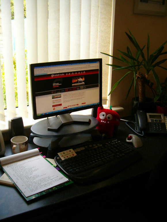 Ruth's desk