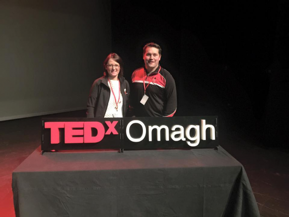 Chris and Louise at TEDx 2015