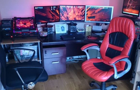 Our developers desk