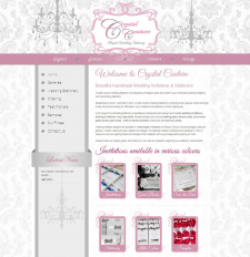 Crystal Couture Wedding Stationery