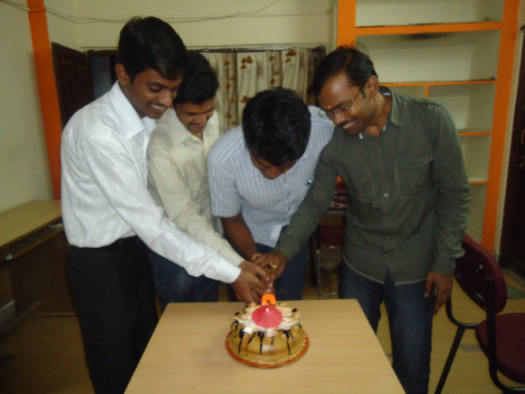 My team On 2nd Anniversary  
