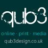 Qub3 Web Design logo