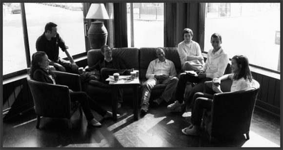 The team at play...
