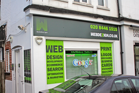 Shop front close up