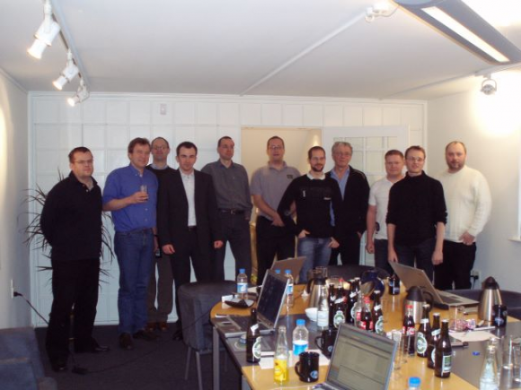 Beer after a hard project :)