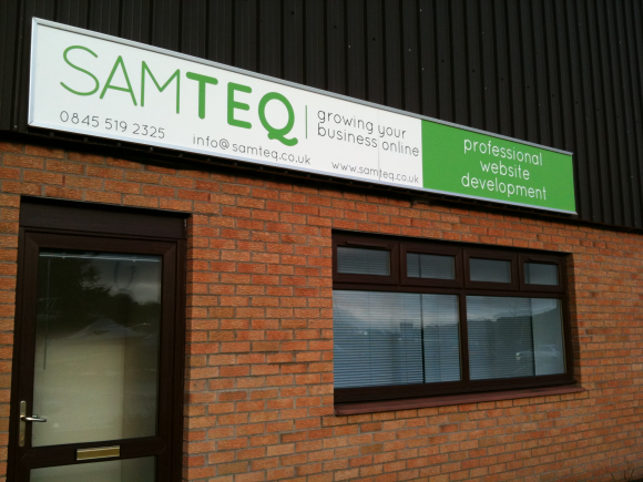 Samteq office, small but precious