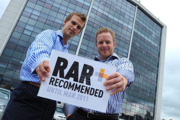 Two directors with our RAR Recommended Agency Award 2010/2011!