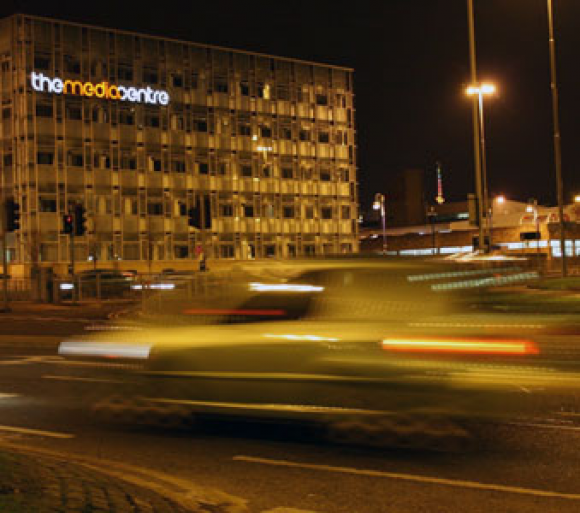 Media Centre Huddersfield near Leeds in West Yorkshire
