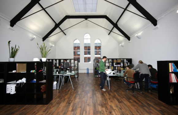 Our design studio during a busy project meeting