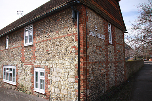 Outside The Spain (Nearperfect Media offices), Petersfield. Hampshire