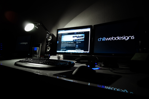 Office Desk and Computers