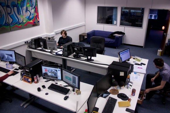 A few arty shots of the office