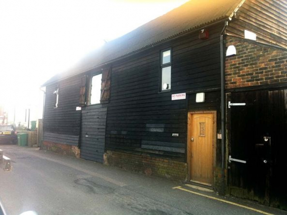 We are lucky enough to work from a 200 year old barn with exposed beams and vaulted ceilings.