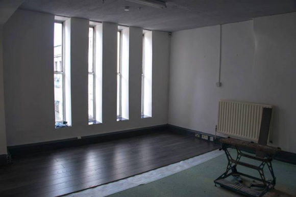 Dark floors, beautifully shiny!