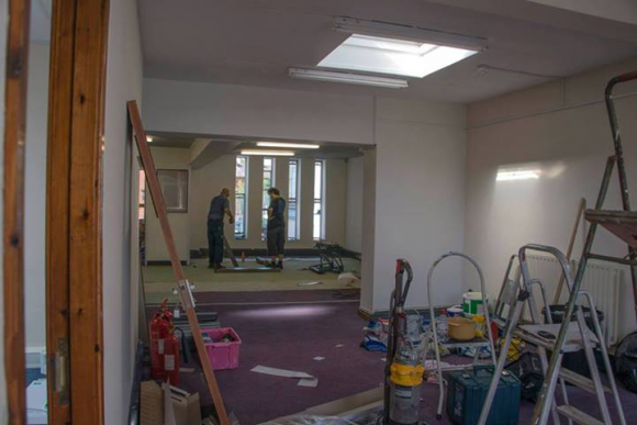 The EDNA team begins work on refurbishing our new offices in Leek, Staffordshire.