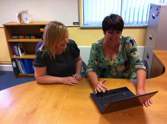 Client website training