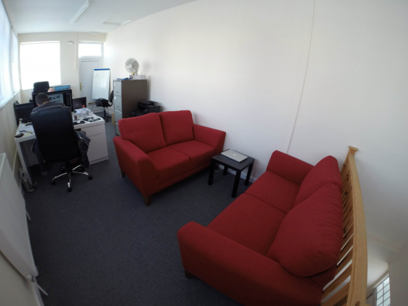 Client seating area
