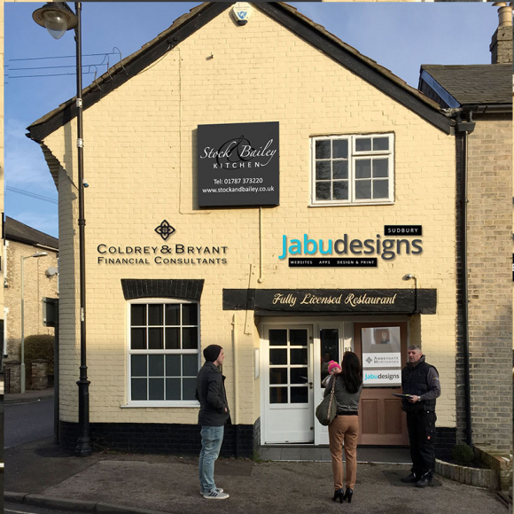 Outside our new Sudbury office!