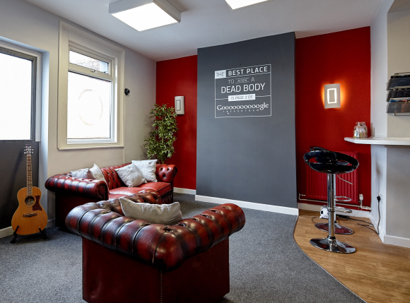 Our lounge area, where we also conduct informal meetings and catch ups with clients and the Netbiz team.