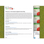 Ted Corbett's EnglandCricket.net