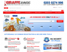 Giraffe Domains and Web Hosting