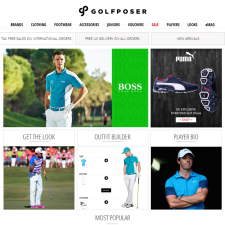 Golf Poser