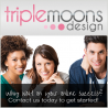Triple Moons Design logo