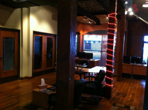 Q2 Office from the main entrance.